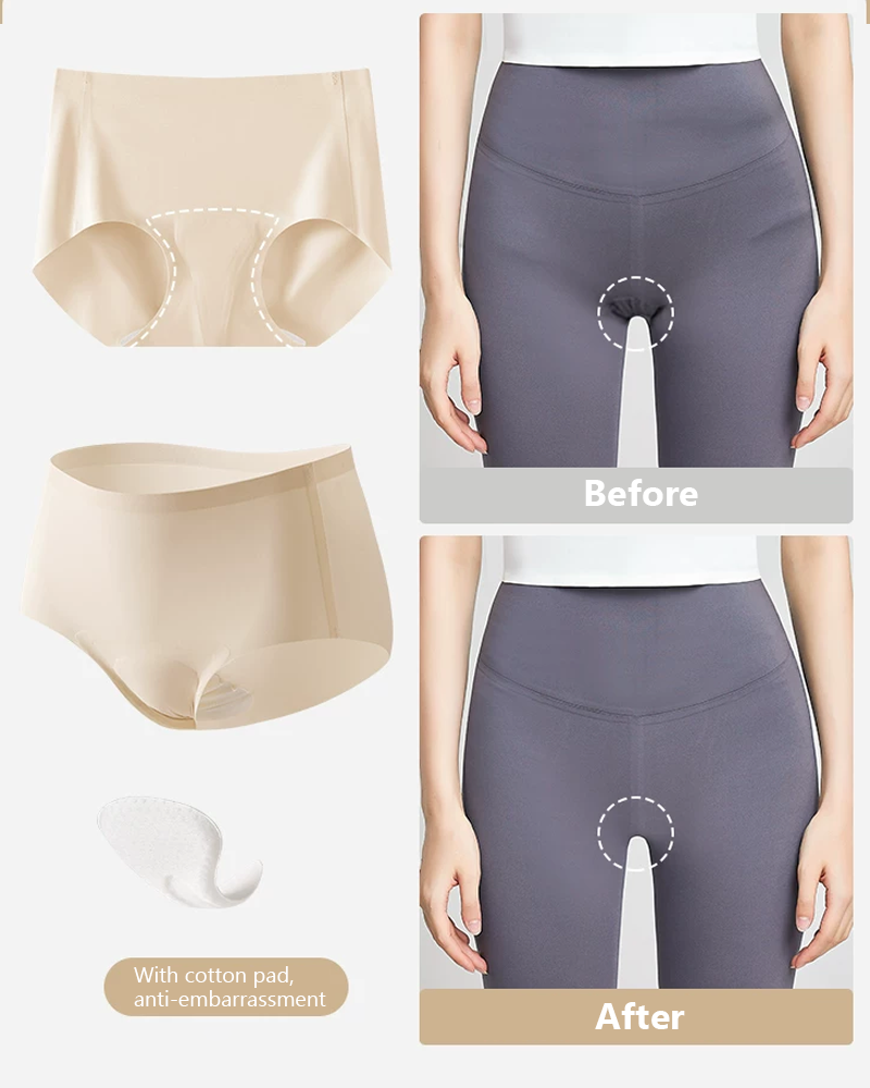 Seamless Peach Buttocks Women's Fitness Triangle Panties