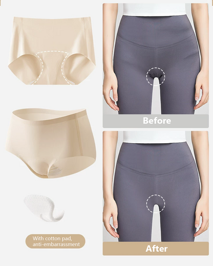 Seamless Peach Buttocks Women's Fitness Triangle Panties