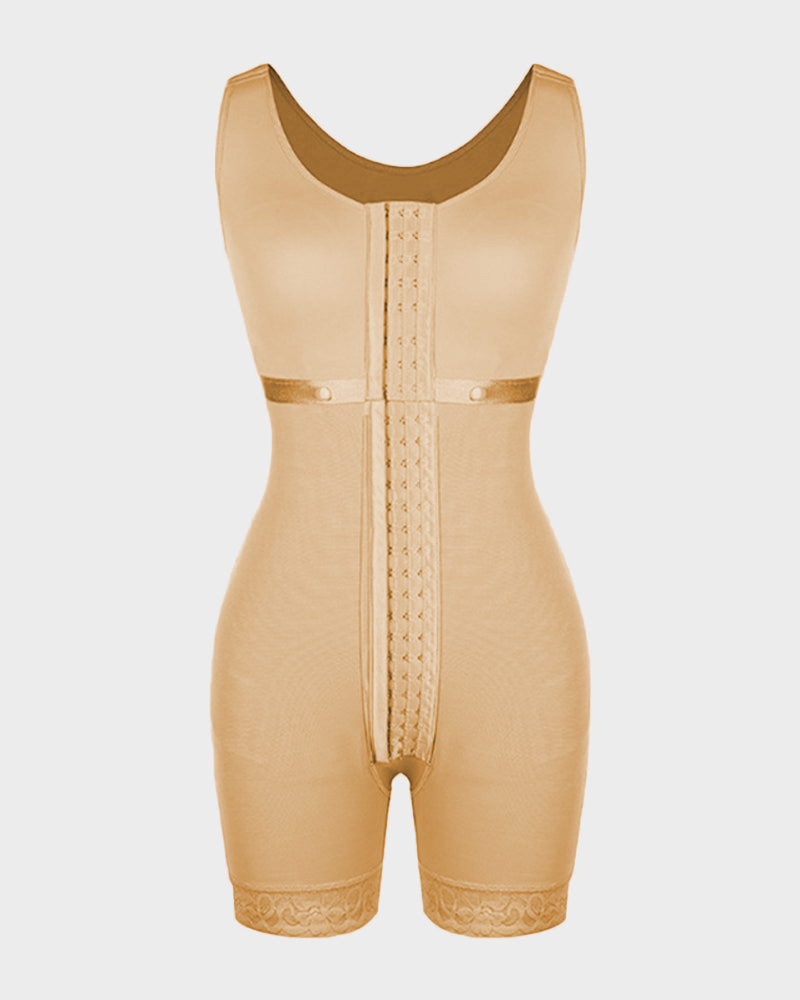 Compression Garment Short Shapewear For Women With Bra