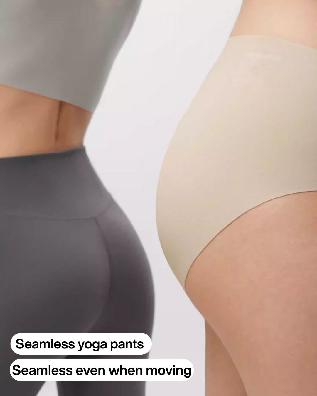 Seamless Peach Buttocks Women's Fitness Triangle Panties