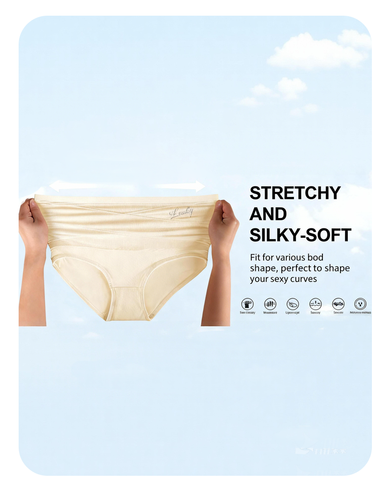 High Waisted Tummy Crossover Seamless Shapewear Pants