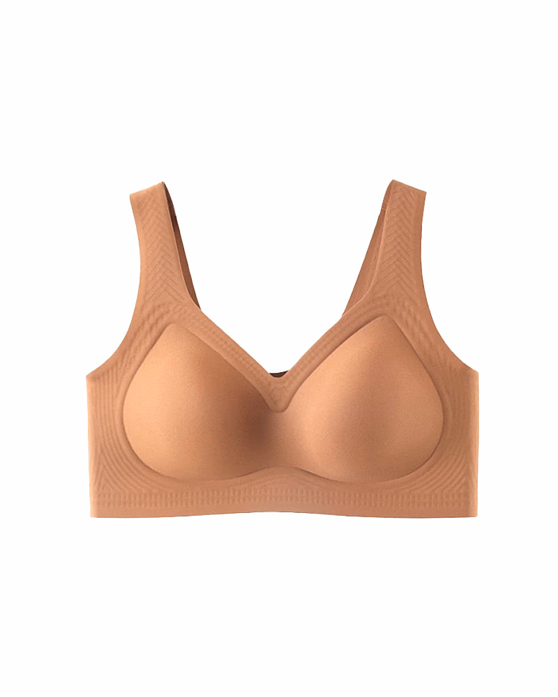 Comfortable Jelly Support Non-Ring Full Cup Bra
