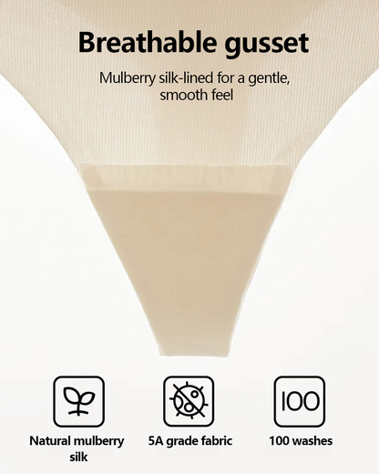 Women's sexy thong seamless invisible panties