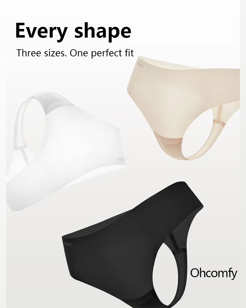 Women's sexy thong seamless invisible panties