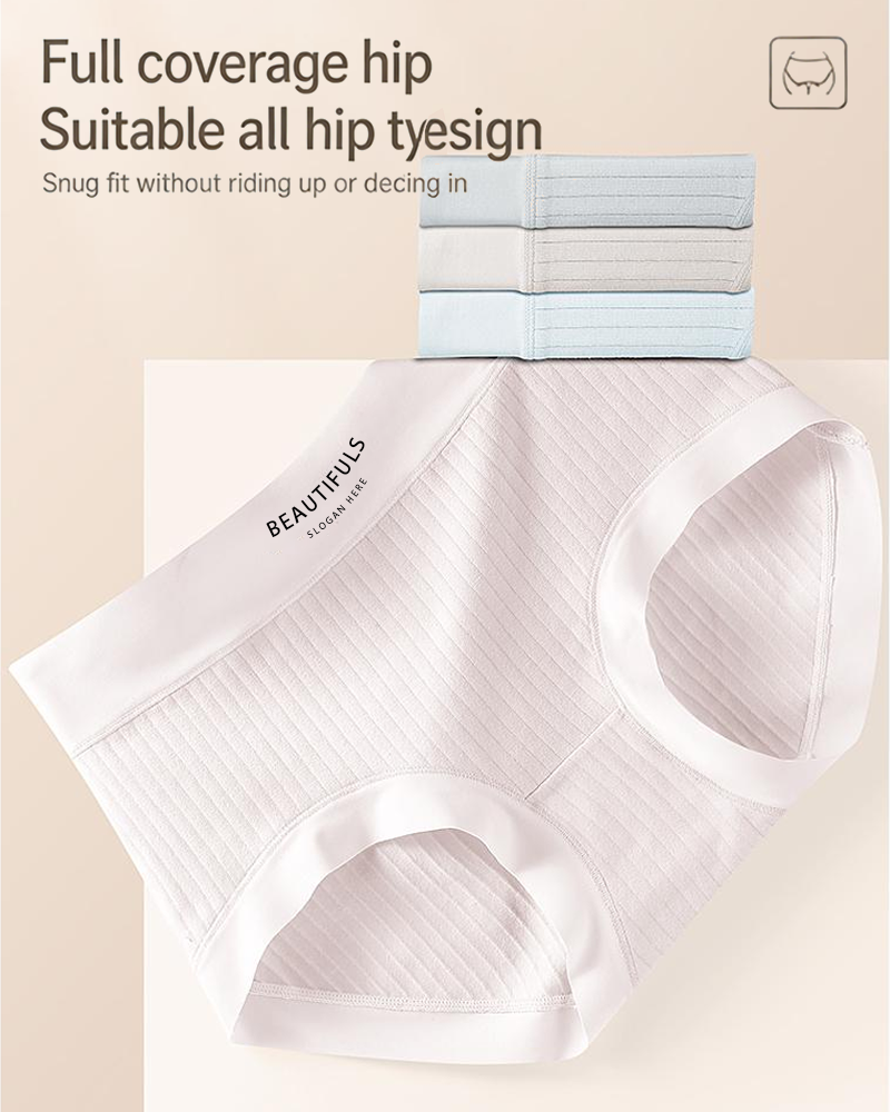 Pure Cotton Antibacterial Crotch Cotton Underwear