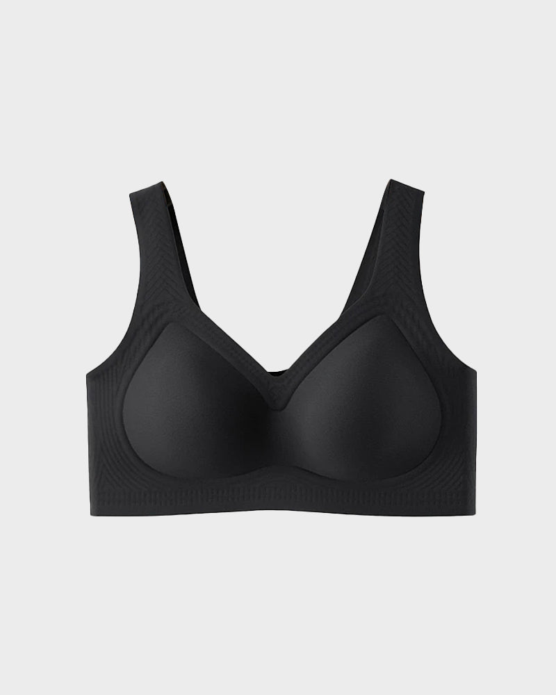 Comfortable Jelly Support Non-Ring Full Cup Bra