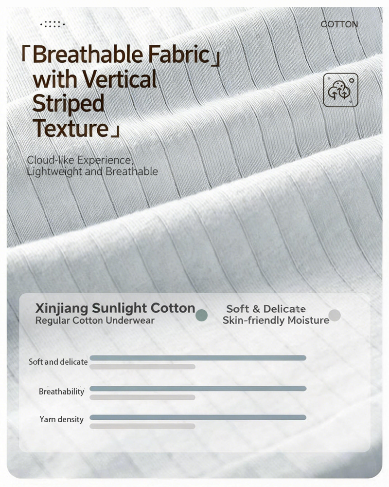 Pure Cotton Antibacterial Crotch Cotton Underwear