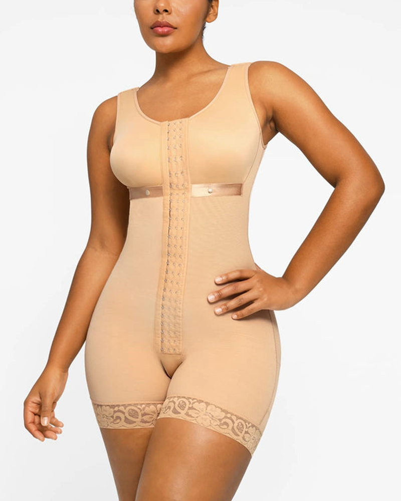 Compression Garment Short Shapewear For Women With Bra