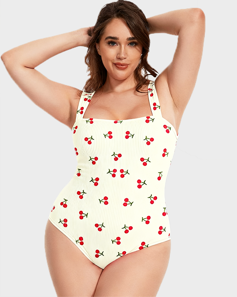 Sleeveless knit ribbed tummy tuck undershirt bodysuit