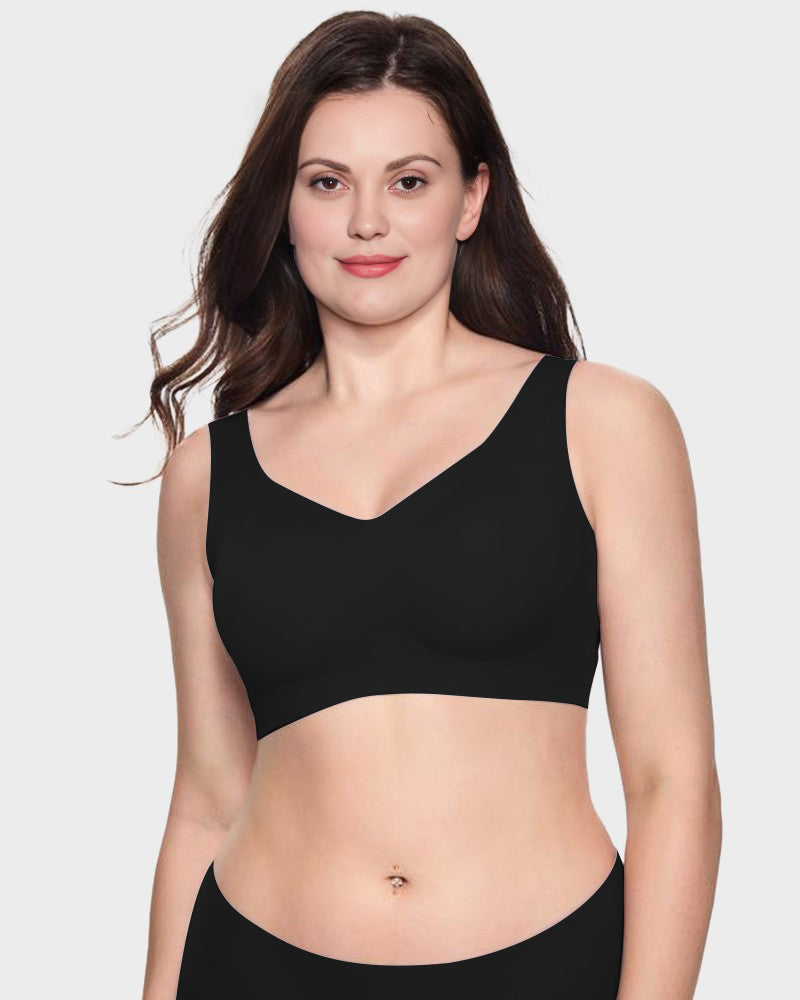 Comfortable Jelly Support Non-Ring Full Cup Bra