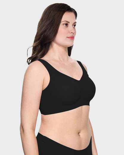 Comfortable Jelly Support Non-Ring Full Cup Bra