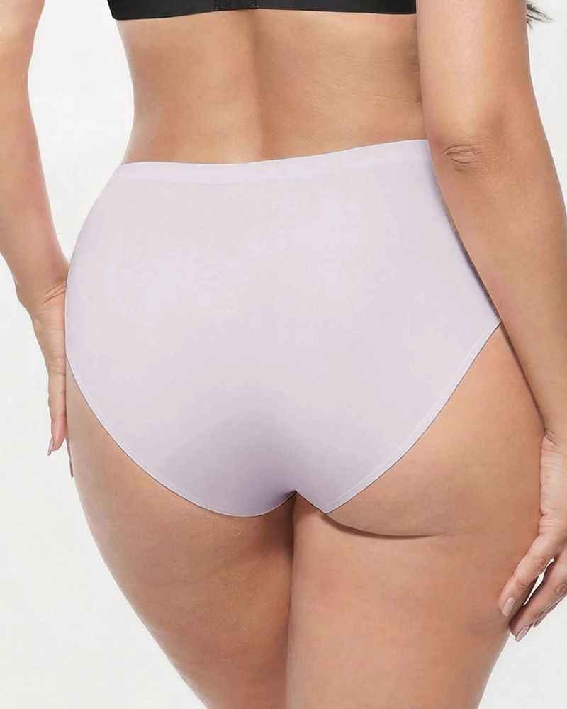 Seamless Peach Buttocks Women's Fitness Triangle Panties