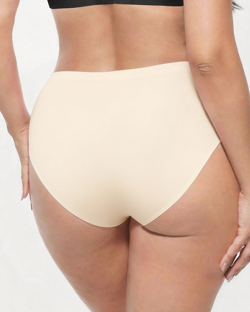 Seamless Peach Buttocks Women's Fitness Triangle Panties