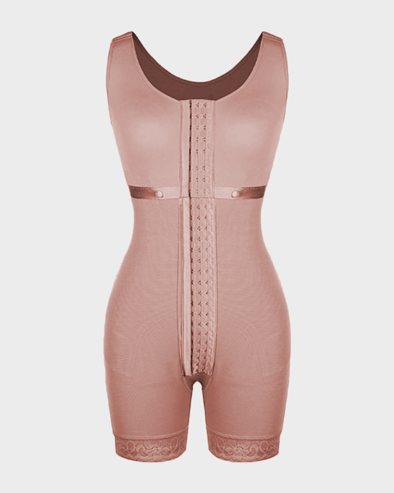 Compression Garment Short Shapewear For Women With Bra