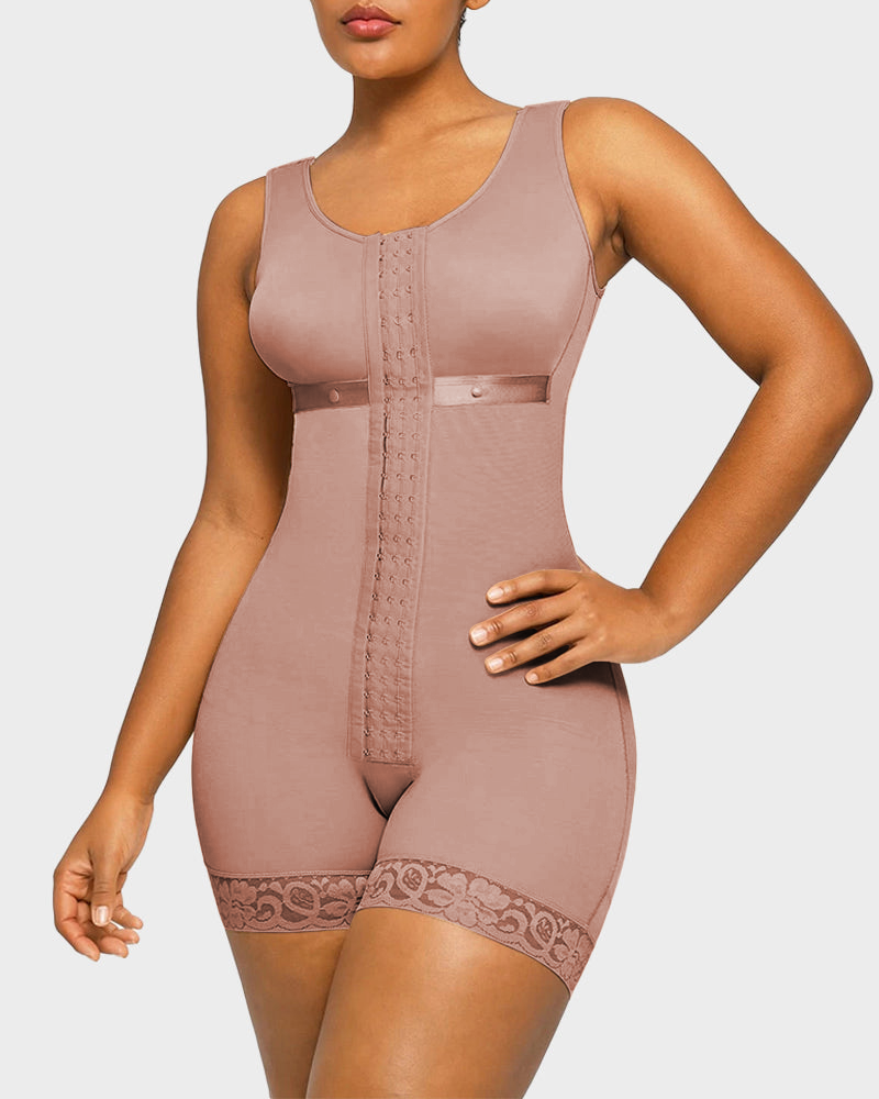 Compression Garment Short Shapewear For Women With Bra
