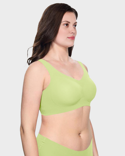 Comfortable Jelly Support Non-Ring Full Cup Bra
