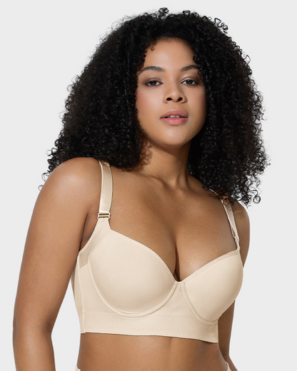 Ultra-Supportive Classic High-Pressure Full-Cup Push-Up Bra
