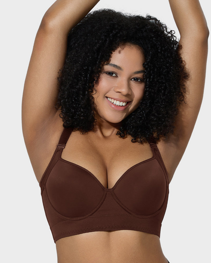 Ultra-Supportive Classic High-Pressure Full-Cup Push-Up Bra
