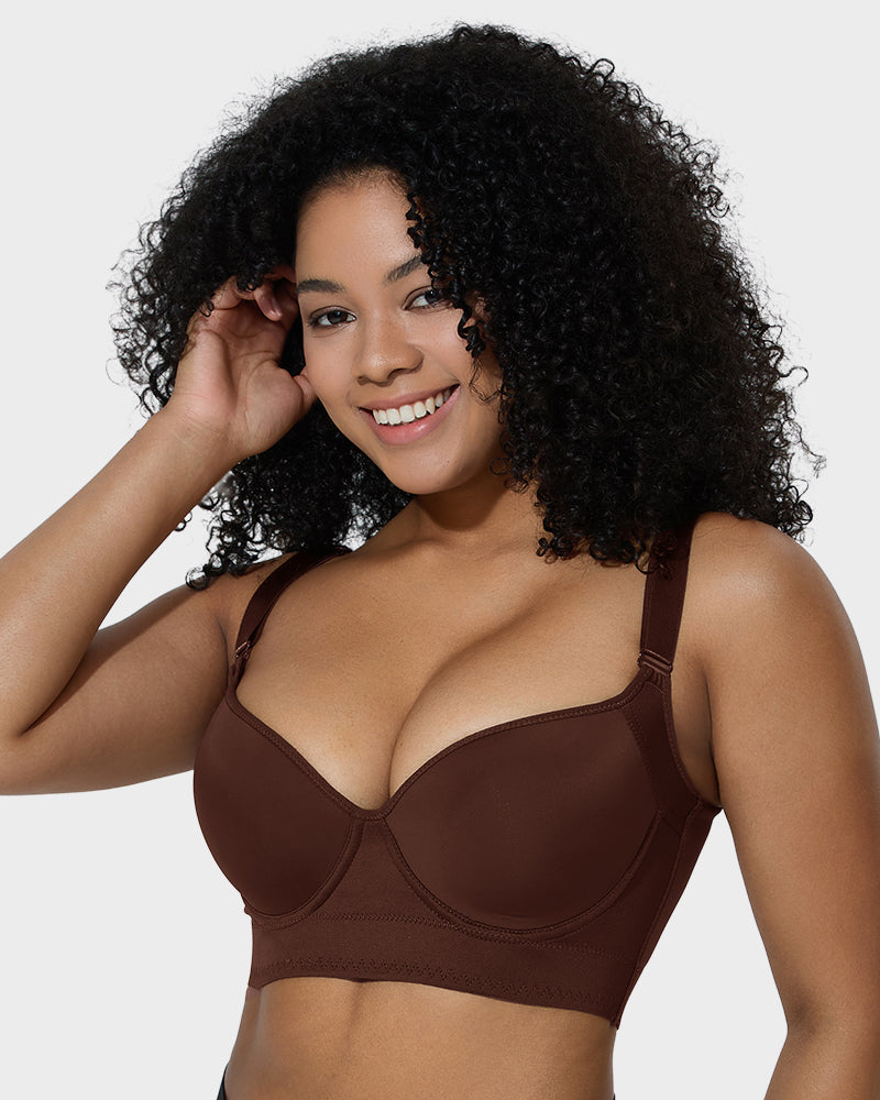 Ultra-Supportive Classic High-Pressure Full-Cup Push-Up Bra