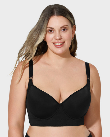 Ultra-Supportive Classic High-Pressure Full-Cup Push-Up Bra