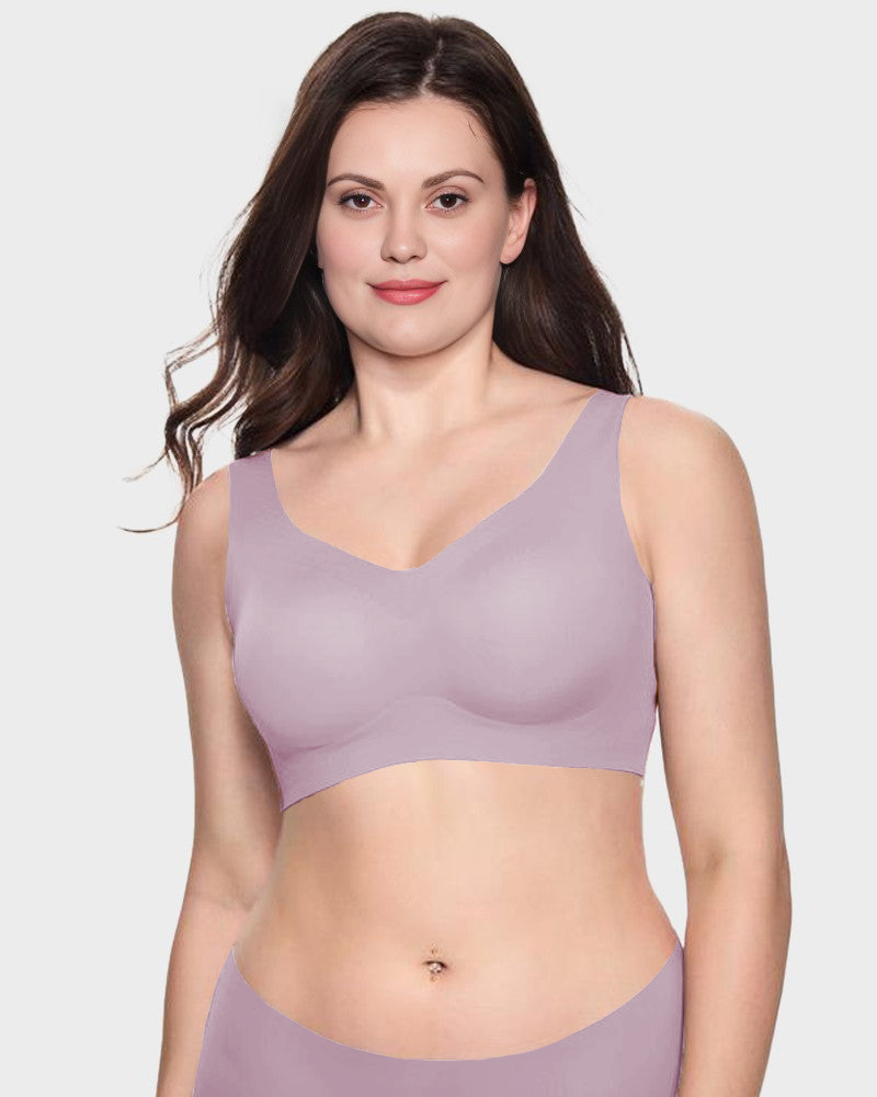 Comfortable Jelly Support Non-Ring Full Cup Bra